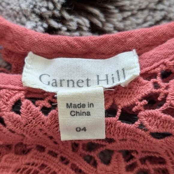 Lace trim organic cotton top - Picture 4 of 6